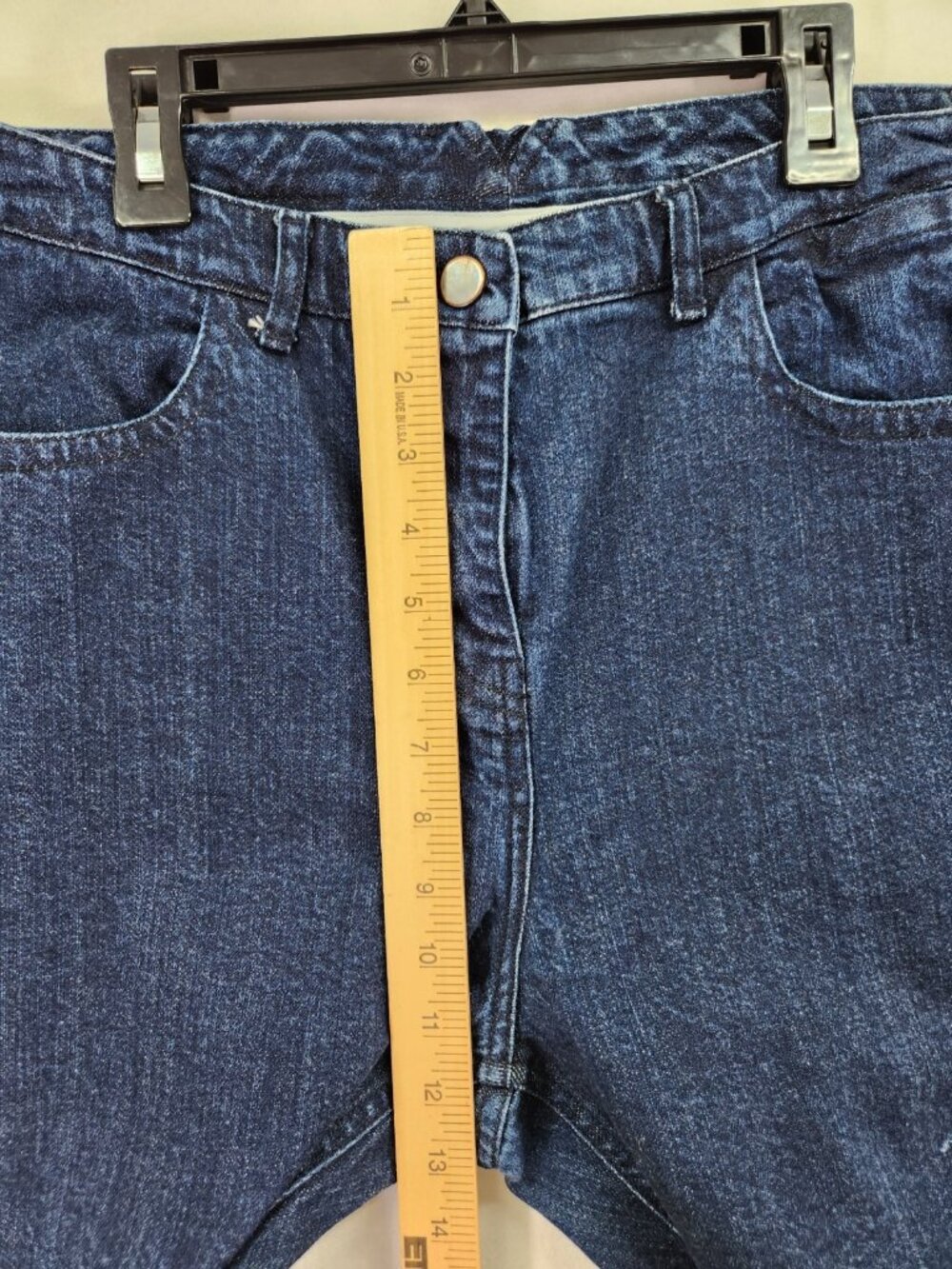 Poetry Classic Dark Wash Jeans Size 31x26 High Rise Everyday Tapered-Leg - Picture 5 of 13